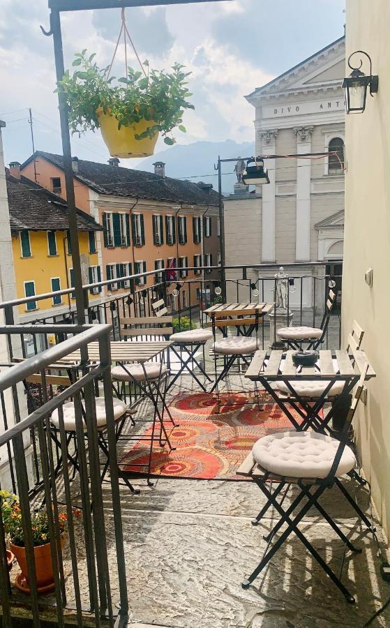 Osteria Pozzo Hotell Locarno Eksteriør bilde